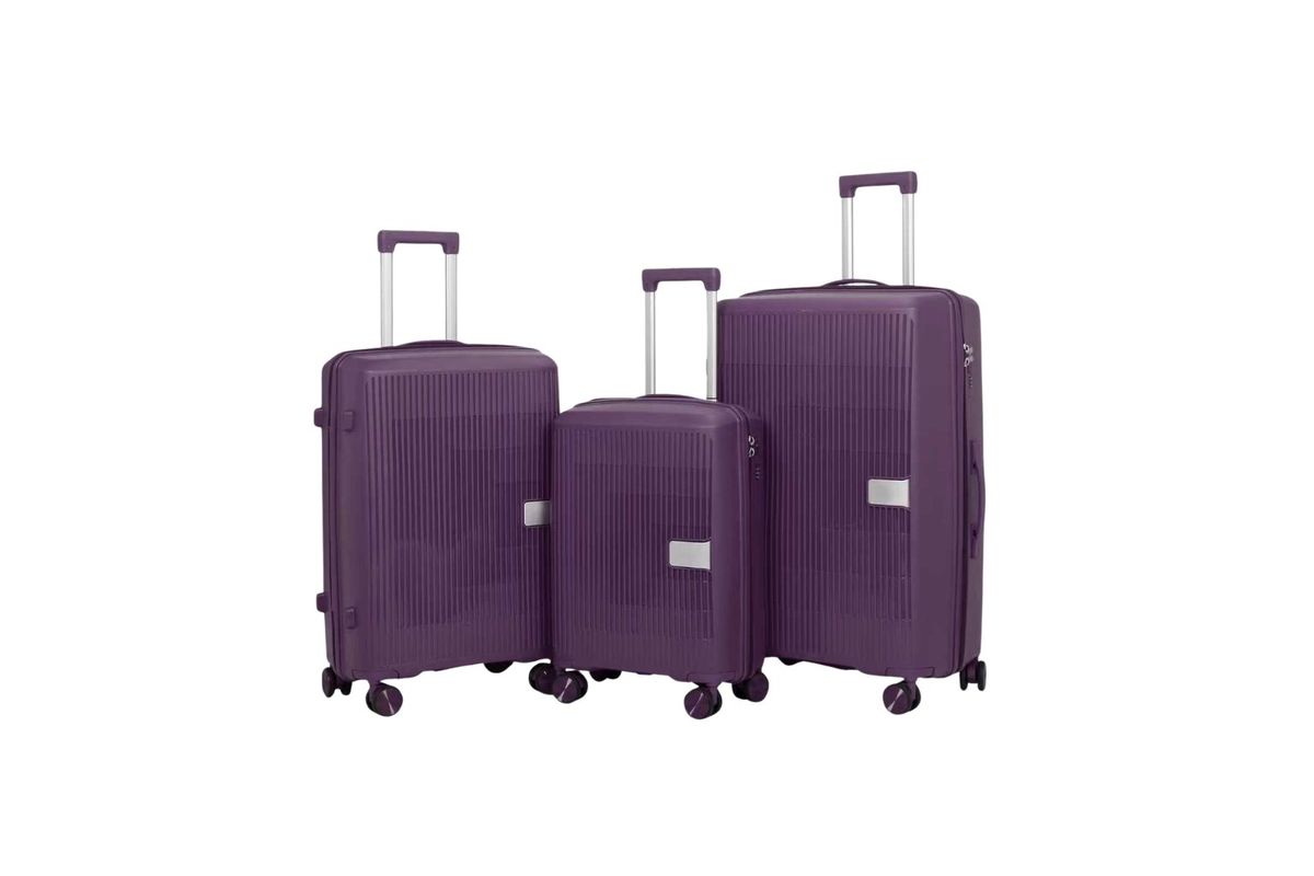 Spinnerz Trolley — Purple — Hard Luggage